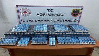 Ağrıda 3 bin 851 paket kaçak sigara ele geçirildi