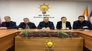 AK Parti Bilecik il yönetim kurulu toplantısını gerçekleştirdi