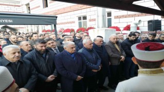 AK Parti Genel Başkan Vekili Binali Yıldırım, eniştesinin cenazesine katıldı