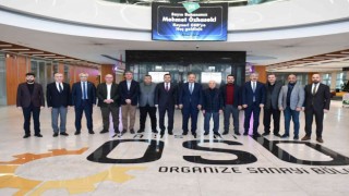 AK Parti Genel Başkan Yardımcısı Özhasekiden OSBye istişare ziyareti