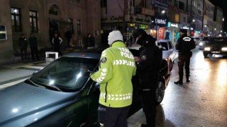 Aksarayda Çevik Kuvvetten şok denetim