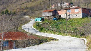Altınorduda beton yol çalışmaları sürüyor
