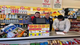 Altıntaşta marketlerde fiyat denetimi yapıldı
