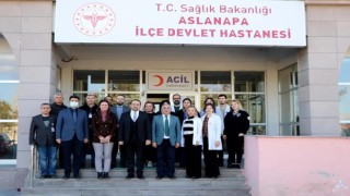 Aslanapada sağlık hizmetleri yerinde değerlendirildi