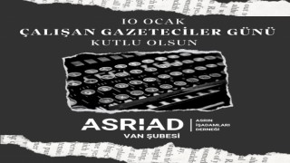 ASRİADdan gazeteciler günü mesajı