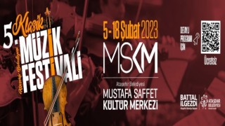 Ataşehir Belediyesi 5. Klasik Müzik Festivali başlıyor