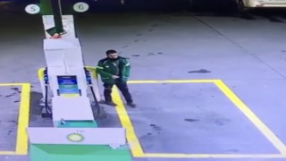 Ataşehirde aracına yakıt aldı ücretini ödemeden kaçtı