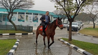 Atlı Zabıta Birliği göreve hazırlanıyor