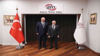 ATO Başkanı Baran, Bakan Nebatiye oda üyelerinin sıkıntılarını aktardı
