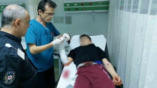 Ayağı takılıp düşünce elindeki tüfekle kendini vurdu