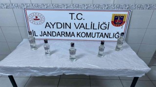 Aydın jandarması kaçak alkole geçit vermedi