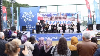 Aydın kültürüyle Erzurum kültürü Aydın Tekstil Parkta buluştu