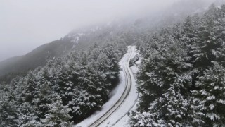 Aydına yılın ilk karı düştü
