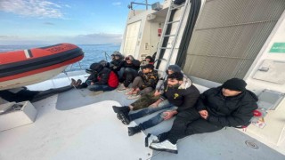 Aydında 19 düzensiz göçmen kurtarıldı