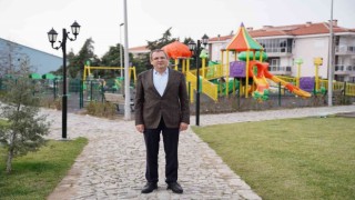 Ayvalıkın parklarında peyzaj düzenlemesi