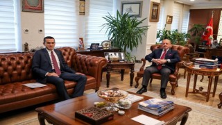 Bakan Bilgin, TİSK Yönetim Kurulu Başkanı Akkol ile görüştü