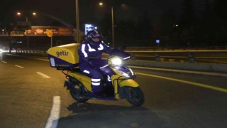Bakan Varankın motosikletli yılbaşı mesaisi