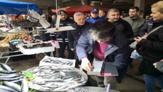 Balık tezgahları denetleniyor