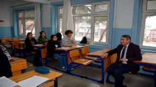 Balıkesirde kış okulu kurslarında eğitim devam ediyor