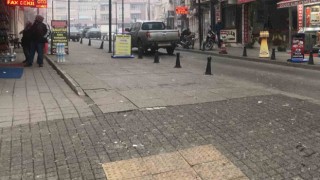 Balkanlardan gelen kar yağışı Uzunköprüde etkili oluyor