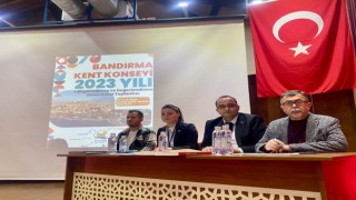 Bandırma Kent Konseyi 2023 yılı değerlendirme genel kurulu yapıldı