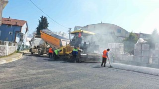 Başiskelenin yollarına 58 bin ton asfalt
