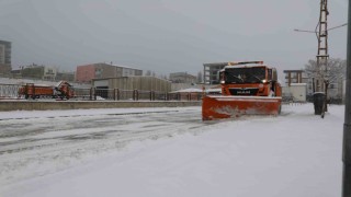 Başkale kar altında