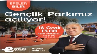 Başkan Ataydan Efelere yeni bir park daha