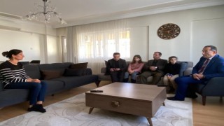 Başkan Dağtekin, şehit aileleriyle bir araya geldi