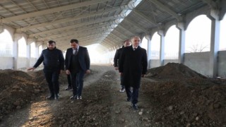 Başkan Özlü devam eden projelere inceledi