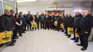 Başkan Pekmezci gazetecileri ağırladı