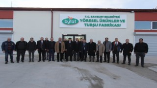 Başkan Pekmezci, Gümüşhaneli başkanları ağırladı