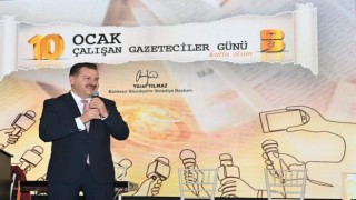 Başkan Yılmaz: Her alanda destekçimiz basın mensupları