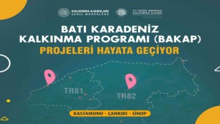 Batı Karadenizin kırsal kalkınmasına 108 milyon liralık BAKAP desteği