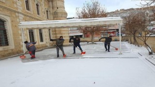 Bayburtta karla mücadele çalışması