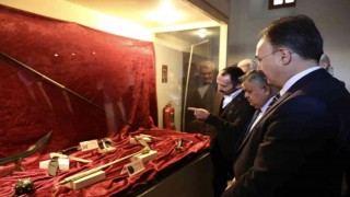 Bilecikte ‘Kahraman Türk Büyükleri Savaş Aletleri Sanat Sergisi açıldı