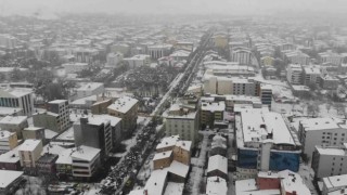 Bitliste kartpostallık kar görüntüleri
