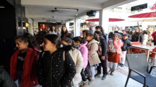 Bodrumlu gençlere önce üretsiz kurs, sonra karne hediyesi