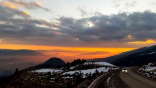 Boluda kartpostallık gün batımı