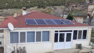 Boluda orman köylüsü enerjisini güneşten sağlıyor