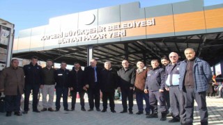Bünyan yeni kapalı pazar yerine kavuştu