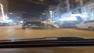Bursada patenli gencin tehlikeli yolculuğu kameraya yansıdı