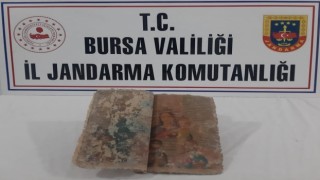 Bursada tarihi eser operasyonu
