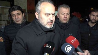 Bursadaki fabrika yangınına 25 araç 80 personel müdahale ediyor