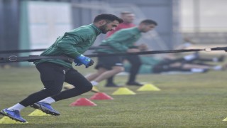 Bursaspor topa sahip olma çalışması yaptı