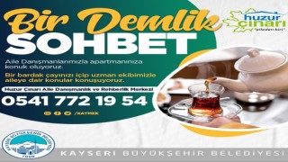 Büyükşehirden ailelere yönelik Bir Demlik Sohbet danışmanlık hizmeti