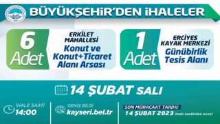 Büyükşehirden ihaleler