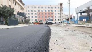 Büyükşehirden SEAH bağlantı yoluna ilk işlem