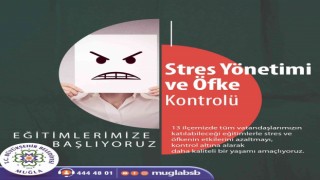 Büyükşehirden stres ve öfke kontrolü eğitimi