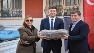 Büyükşehirden üreticiye 10 ton kompost desteği